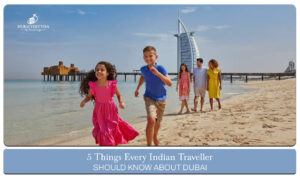 Dubai travel tips for Indians | Dubai travel guide for Indian tourists blog banner by dubai visit visa