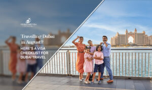 Dubai tourist visa from India | Visa checklist for Dubai travel blog banner by dubai visit visa