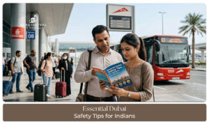 Dubai safety tips for Indians Blog Banner by dubaivisitvisa.in