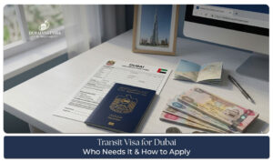 Travel documents for Dubai transit visa