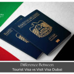 UAE visa types tourist and visit visa difference