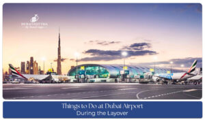 Things to do at Dubai Airport during a layover including shopping and dining