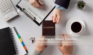 Traveller from Siliguri planning a Dubai trip with a valid Dubai visa and travel documents.