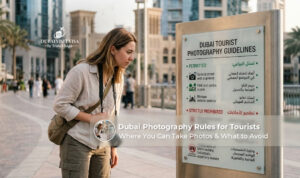 Dubai photography rules for tourists.