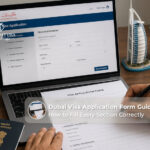 Dubai visa application form guide for Indian travellers.