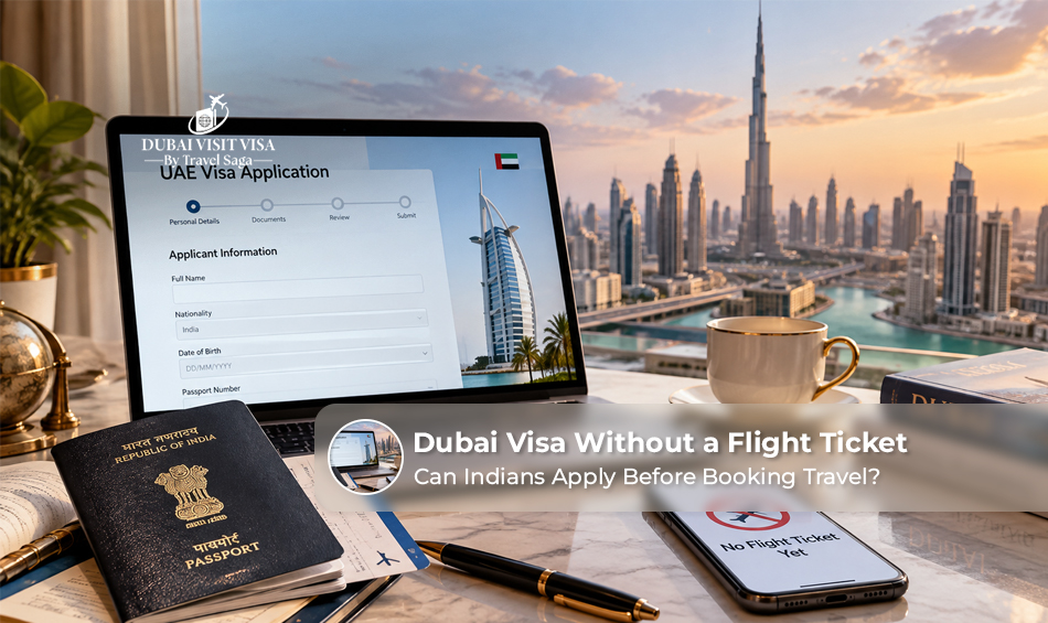 Dubai visa without a flight ticket requirements and application guide.