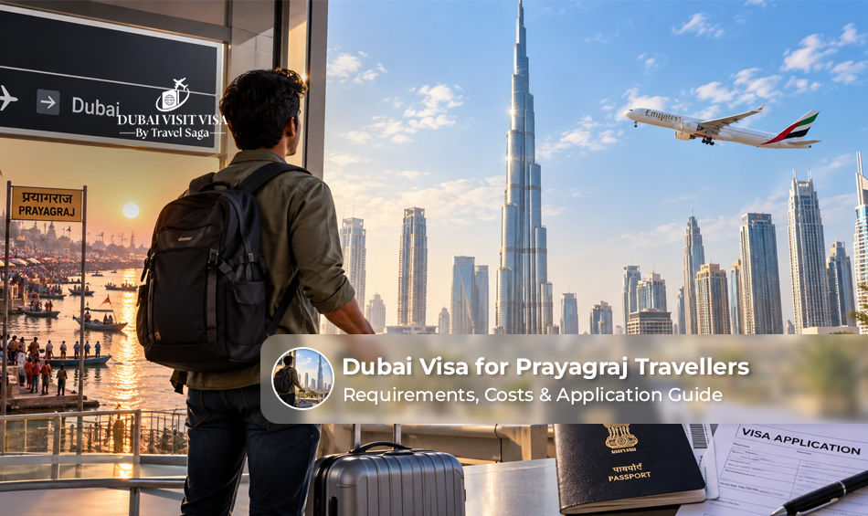 Dubai visa for Prayagraj travellers planning a trip to Dubai.