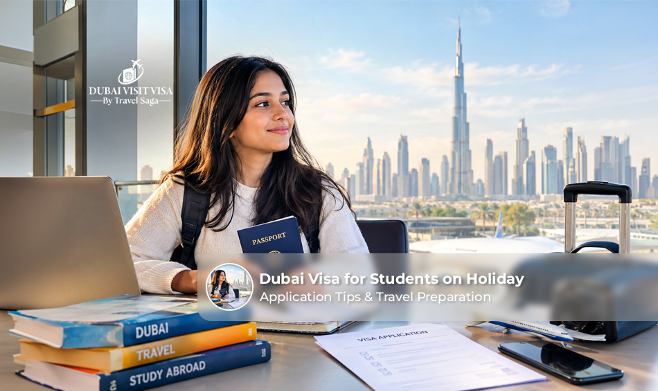 Dubai visa for students on holiday.